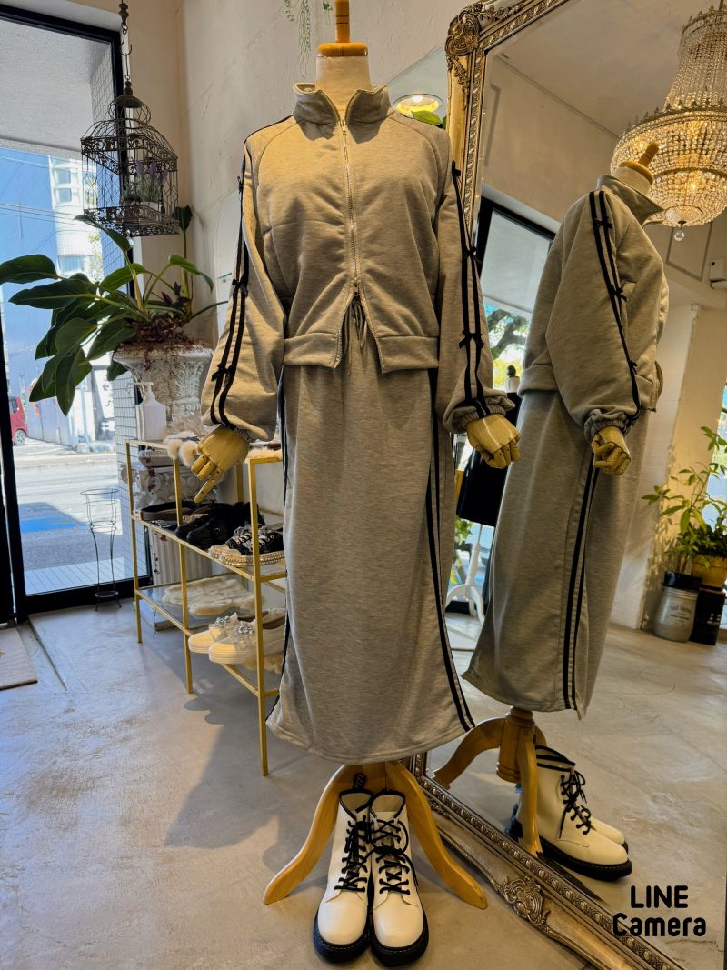 Line＆RibbonパーカーSetup