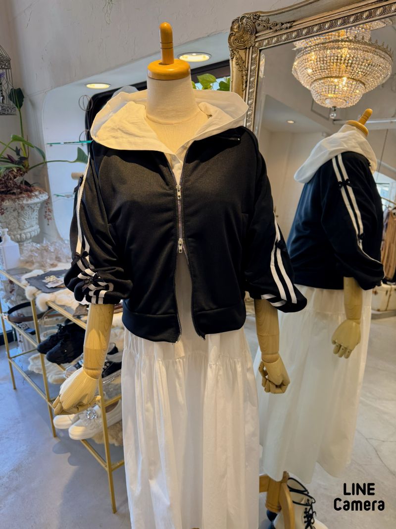 Line＆RibbonパーカーSetup