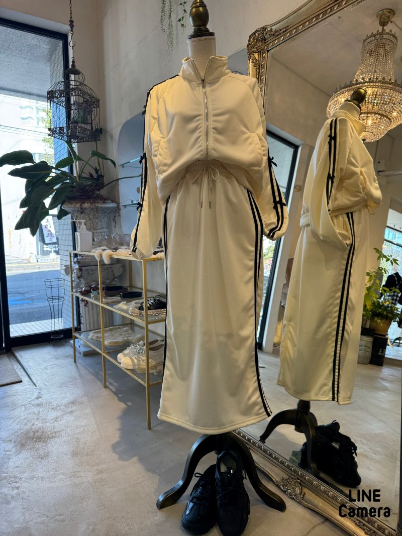 Line＆RibbonパーカーSetup