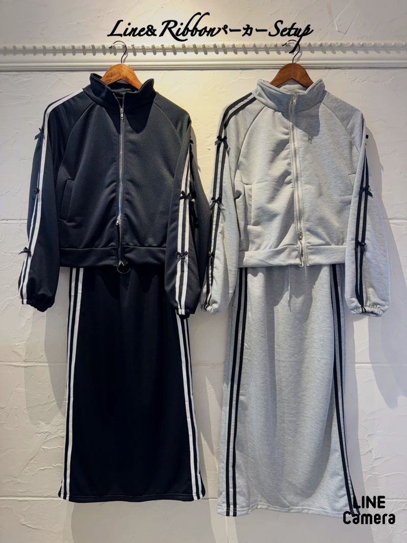 Line＆RibbonパーカーSetup