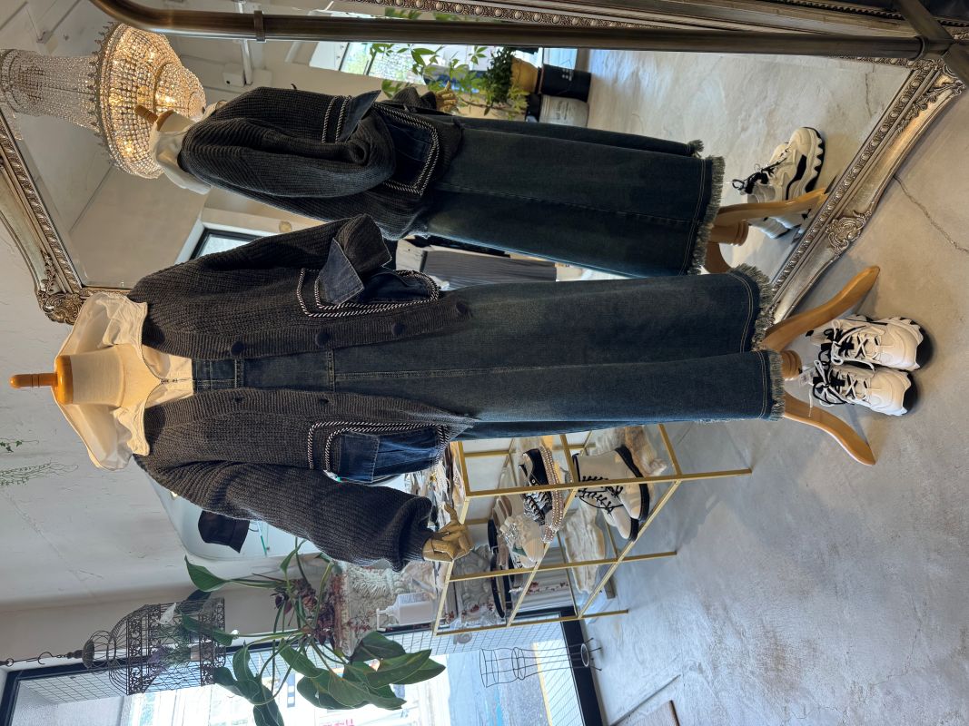 DenimPocketカーディガンJacket