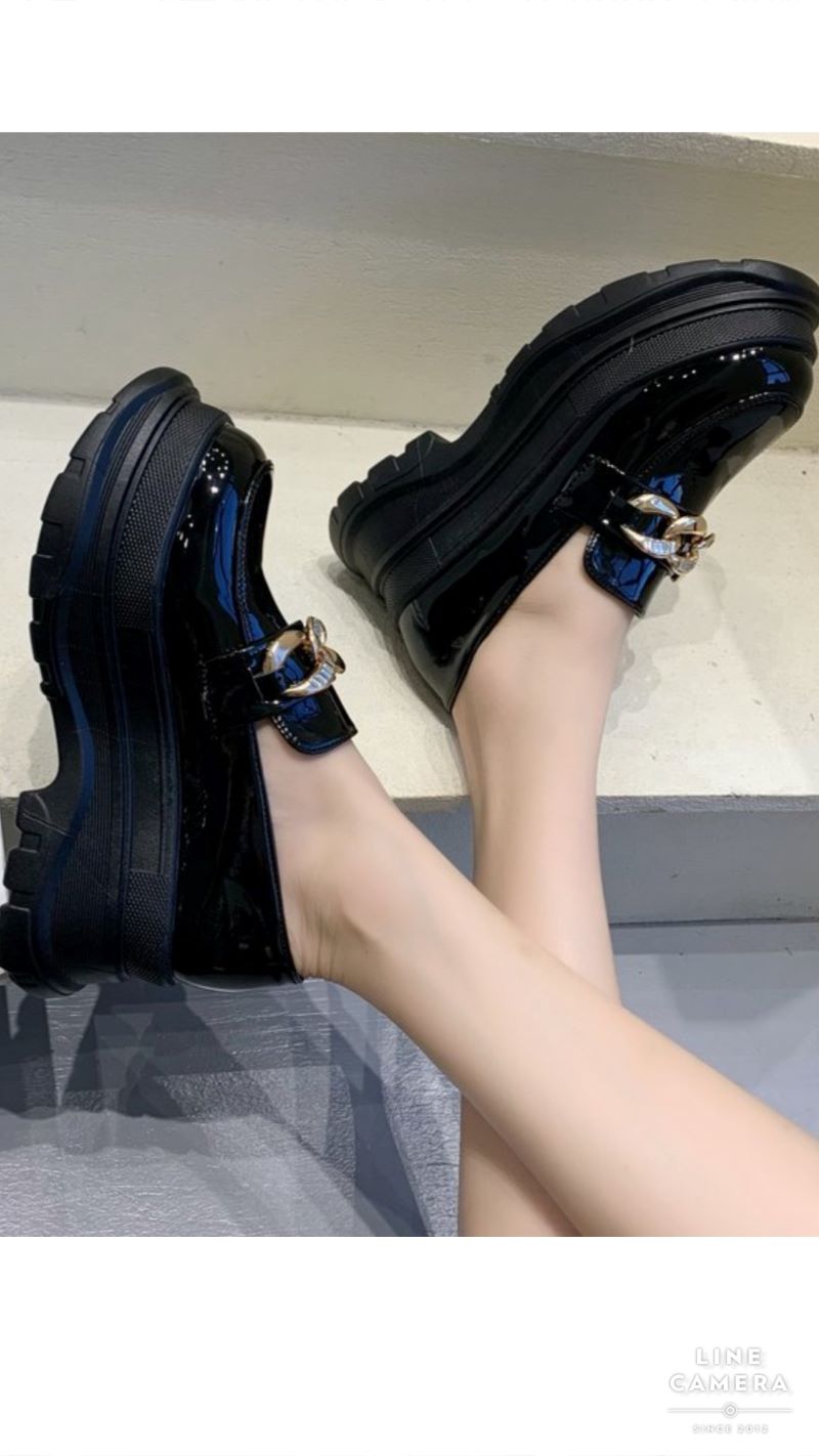 Chain Platformローファー