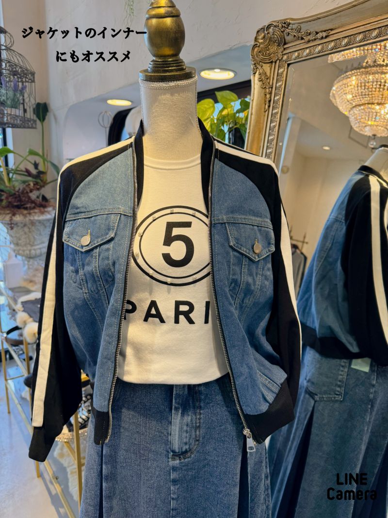 PARIS LogoパールLongSleeveT