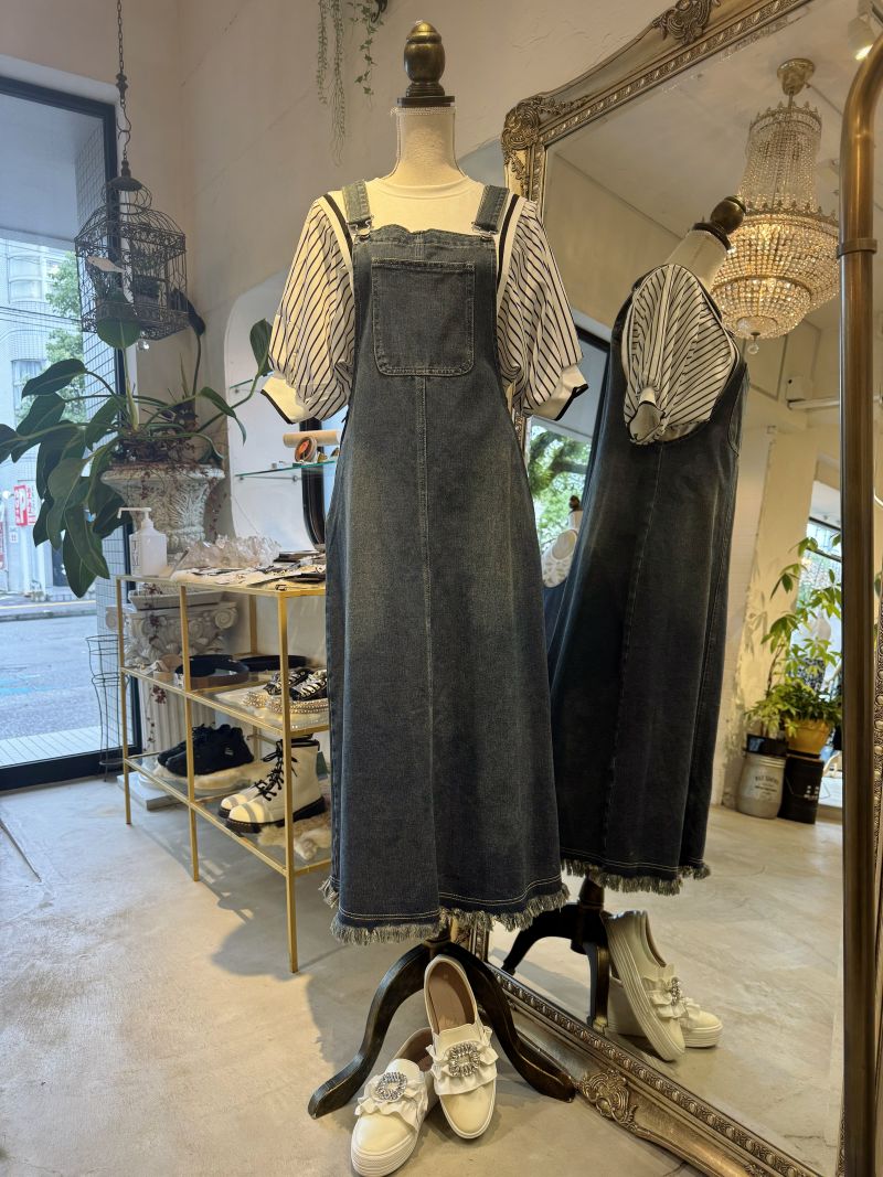 StripeSleeveSwitchingカットソー