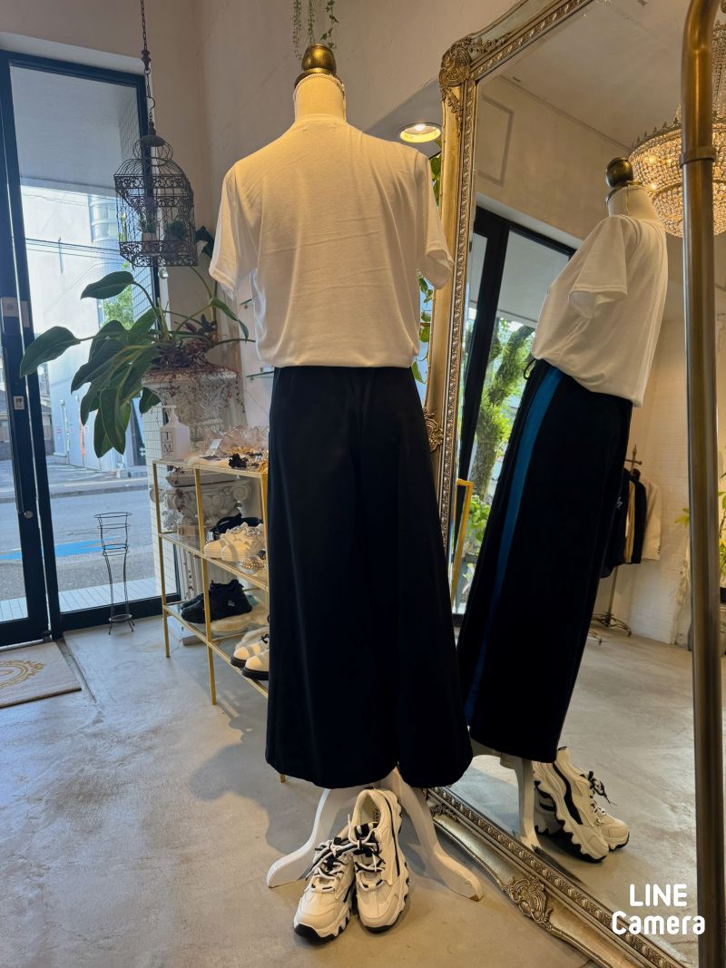 BlueLogoT＋BlueLineパンツ