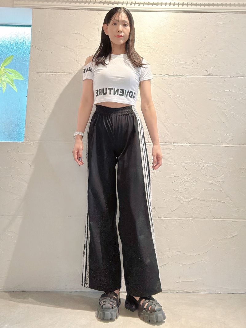 パンツ merci VANS】 ヴァンズ M TIDY COZY SLACKS ロングパンツ 124K1141400