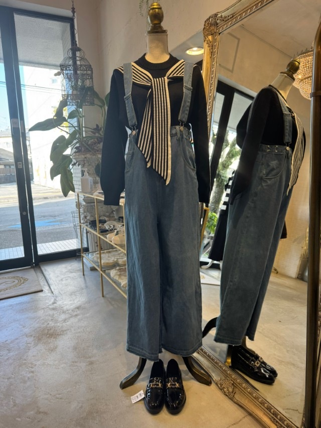 SideCripサロペットパンツ