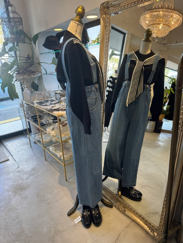 SideCripサロペットパンツ