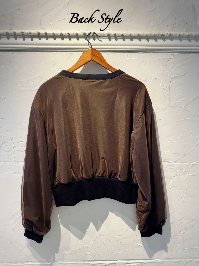 TulleLayerdDoubleZipperブルゾン