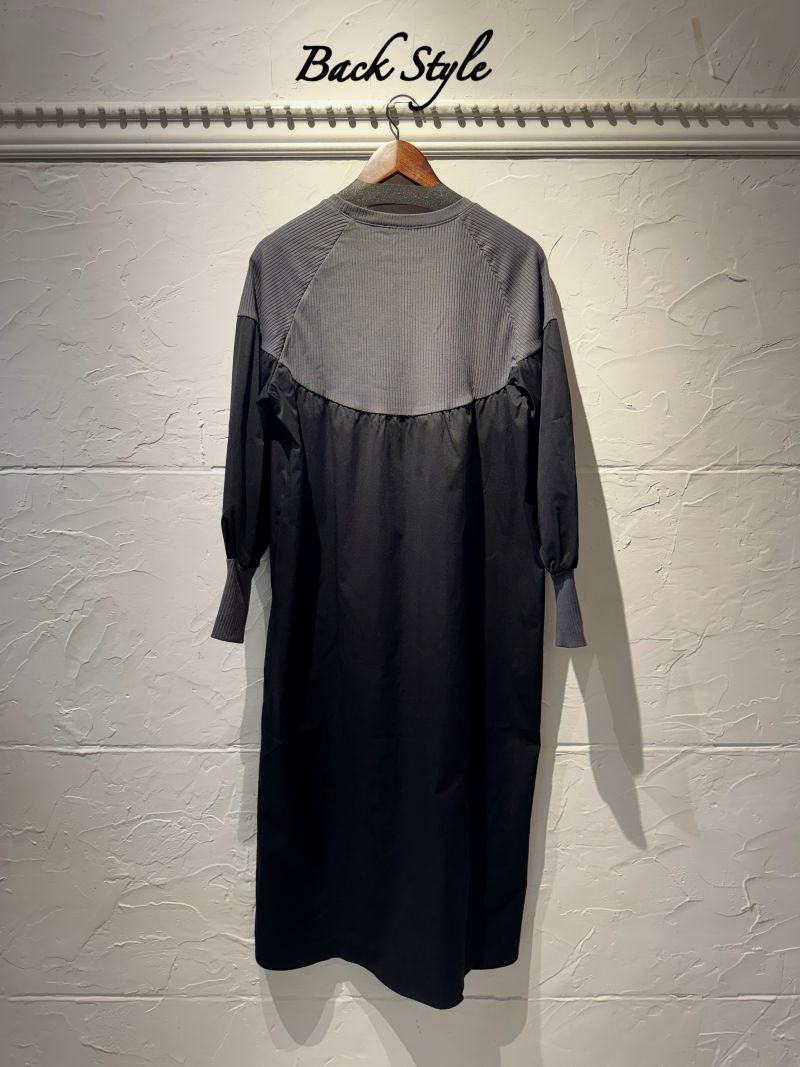KnitSwitchingBycolorワンピース