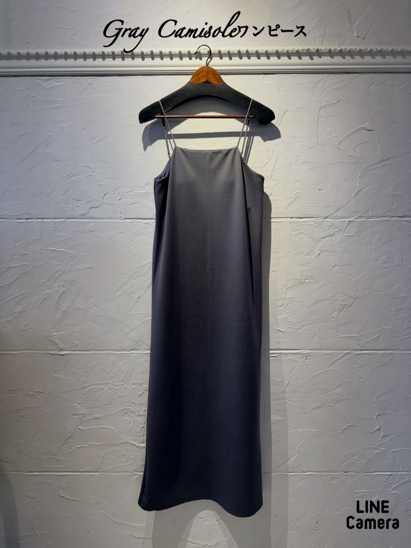 Gray Camisoleワンピース