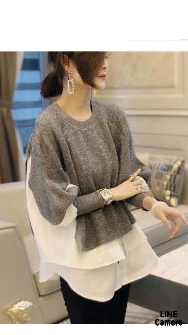 BlouseLayerニット