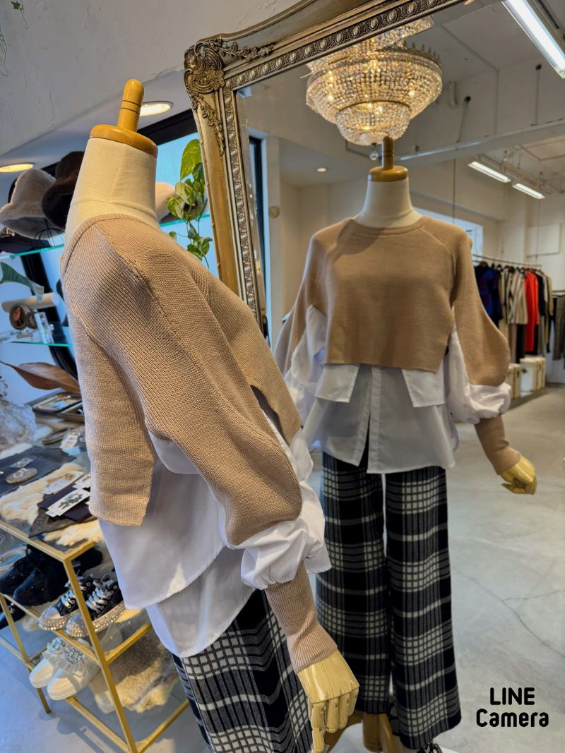 BlouseLayerニット