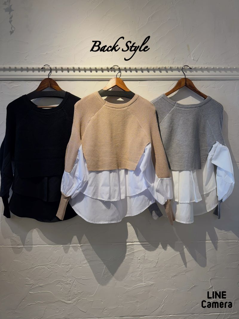 BlouseLayerニット