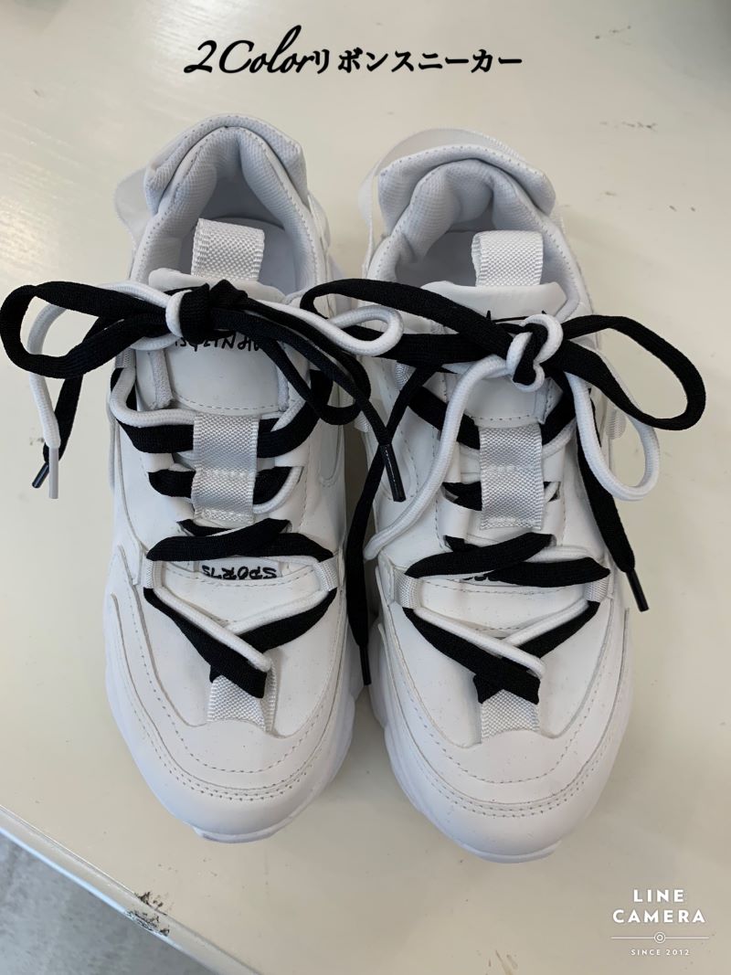 2Colorリボンスニーカー