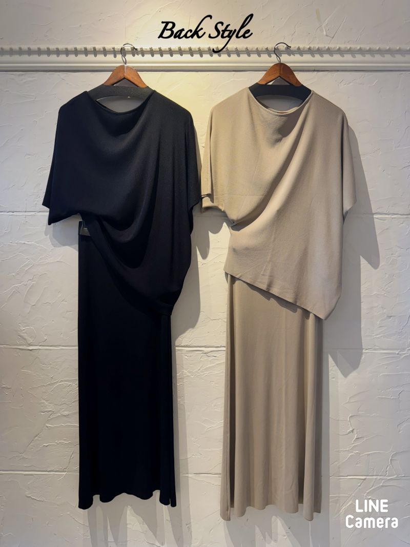 AsymmetryサマーニットスカートSetup