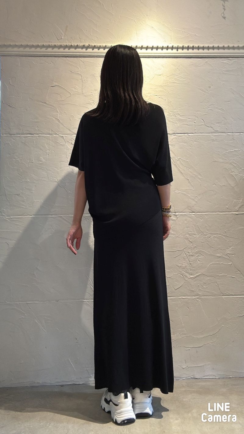 AsymmetryサマーニットスカートSetup