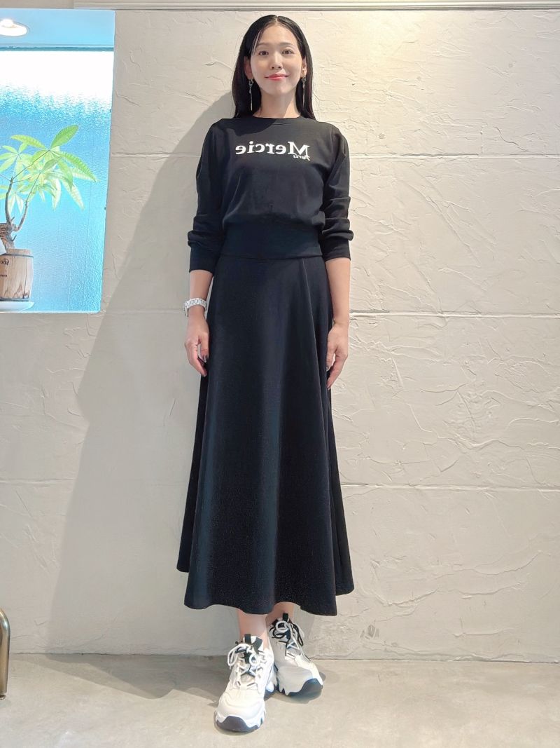MercieLogoスウェットスカートSetup