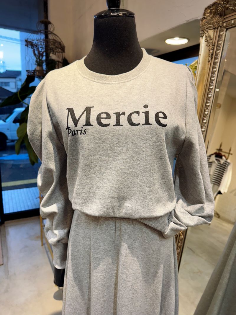 MercieLogoスウェットスカートSetup