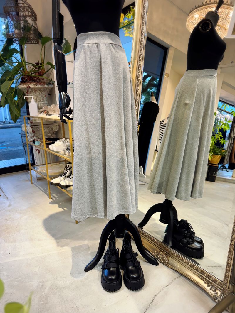 MercieLogoスウェットスカートSetup