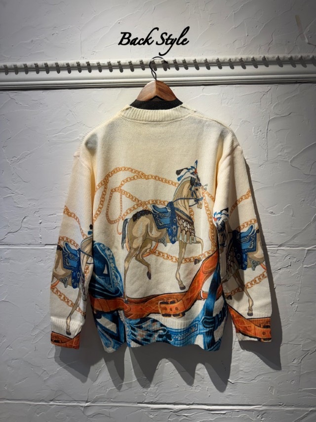 HorseChainHangニット