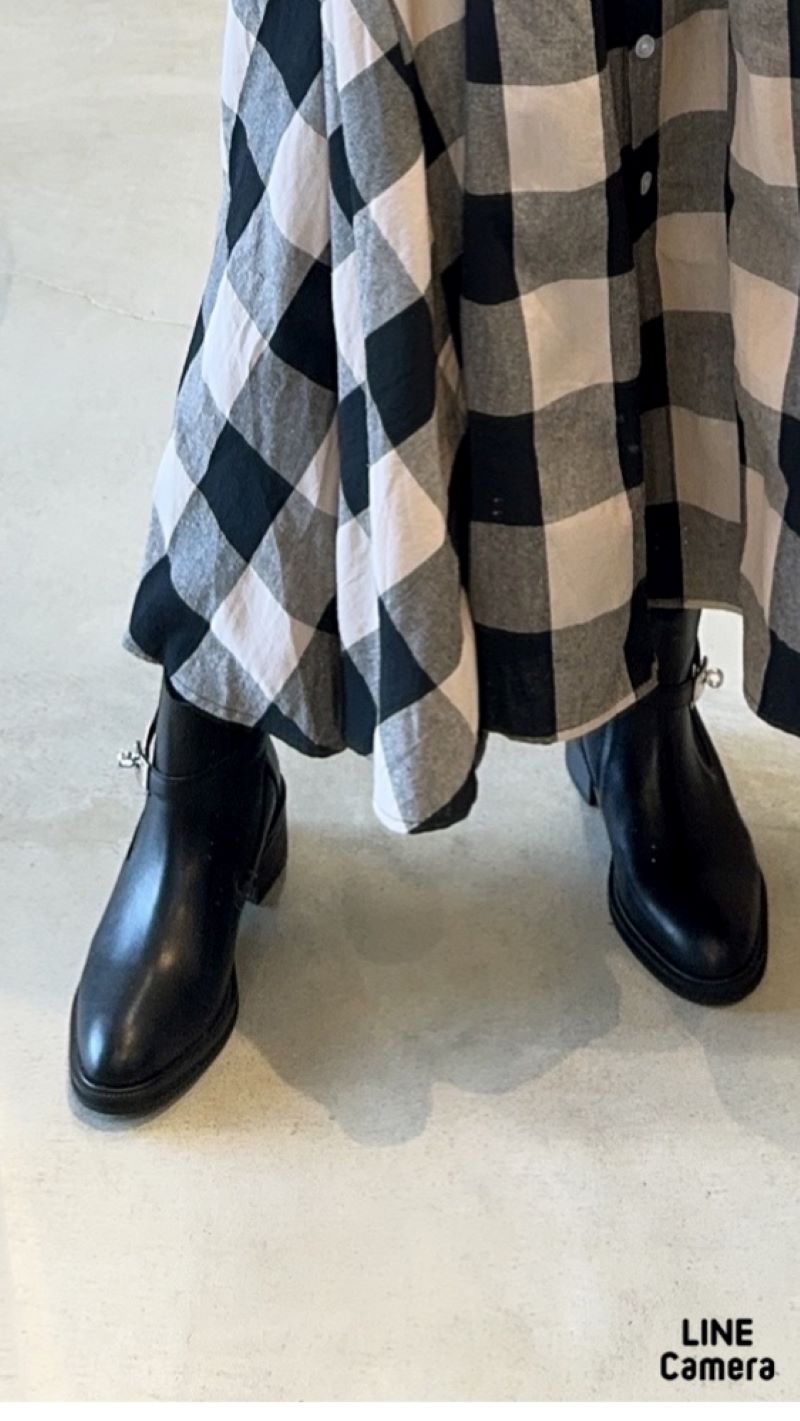 Sideベルトショートブーツ