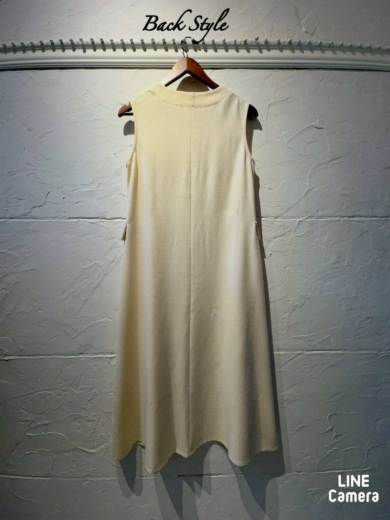 WhiteLongジレJacket