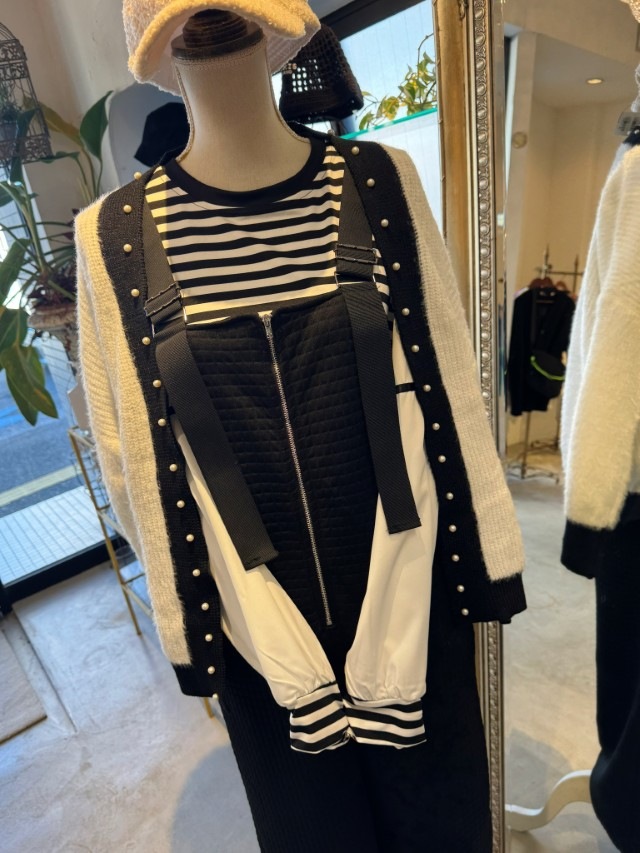 SquareMaterialサロペットパンツ