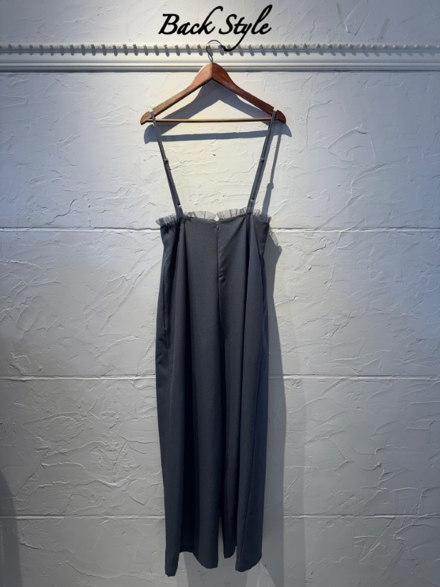 WaistTulleフリルサリペットパンツ