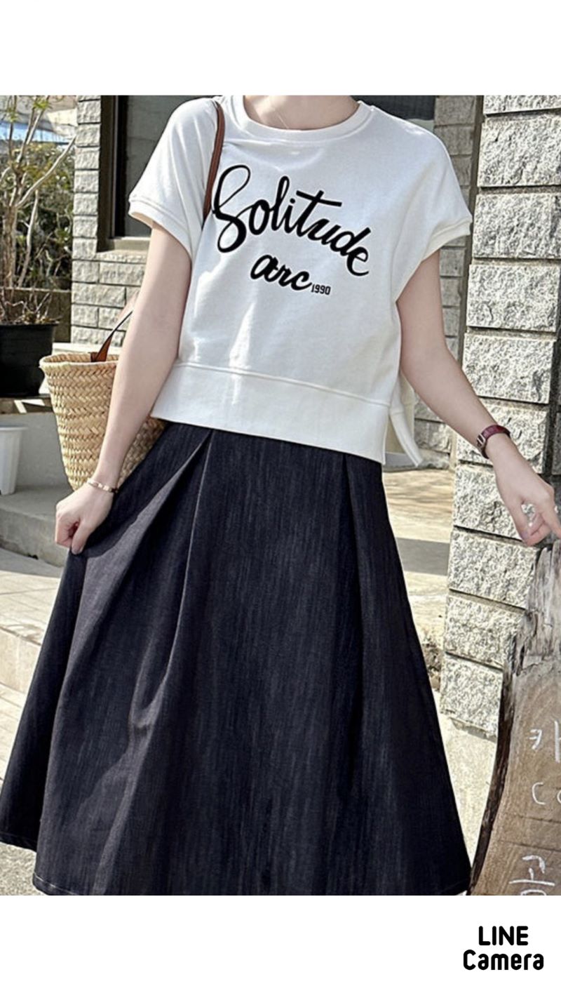 LogoスウェットT