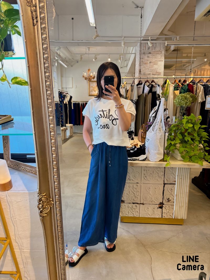 LogoスウェットT