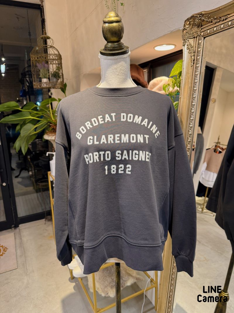 Logoスウェットカットソー