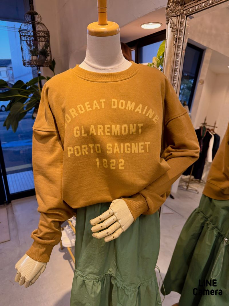 Logoスウェットカットソー