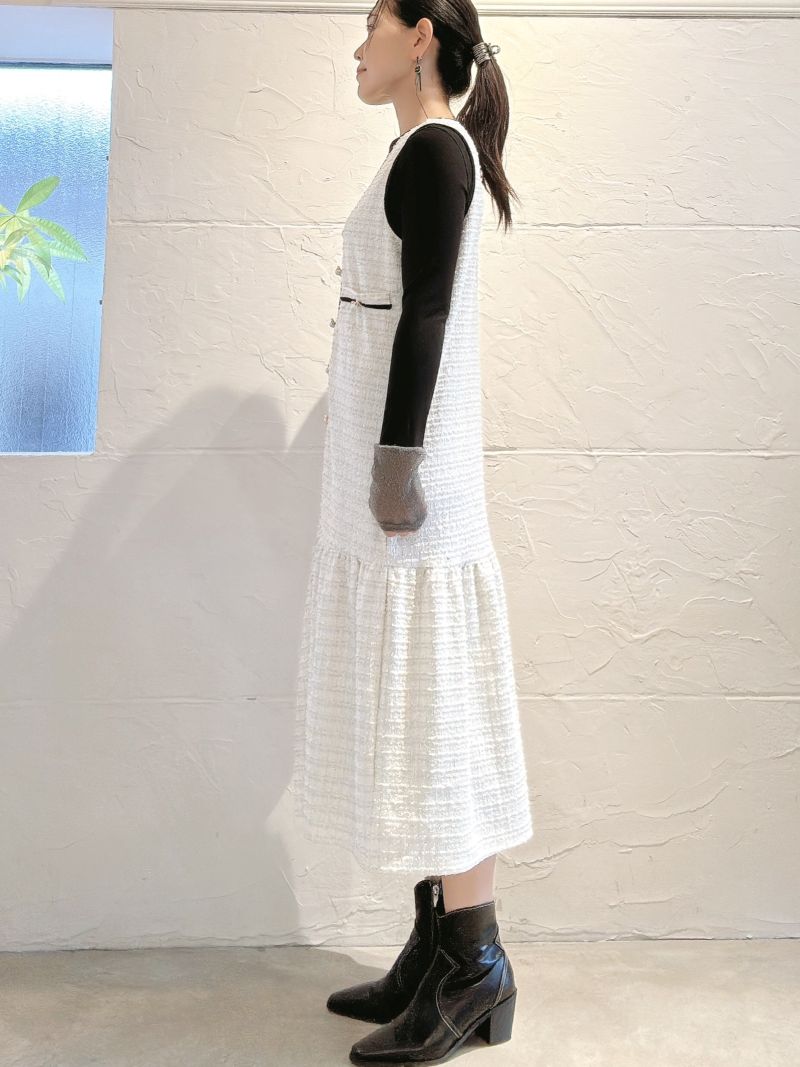 SleeveHemSheerLameカットソー