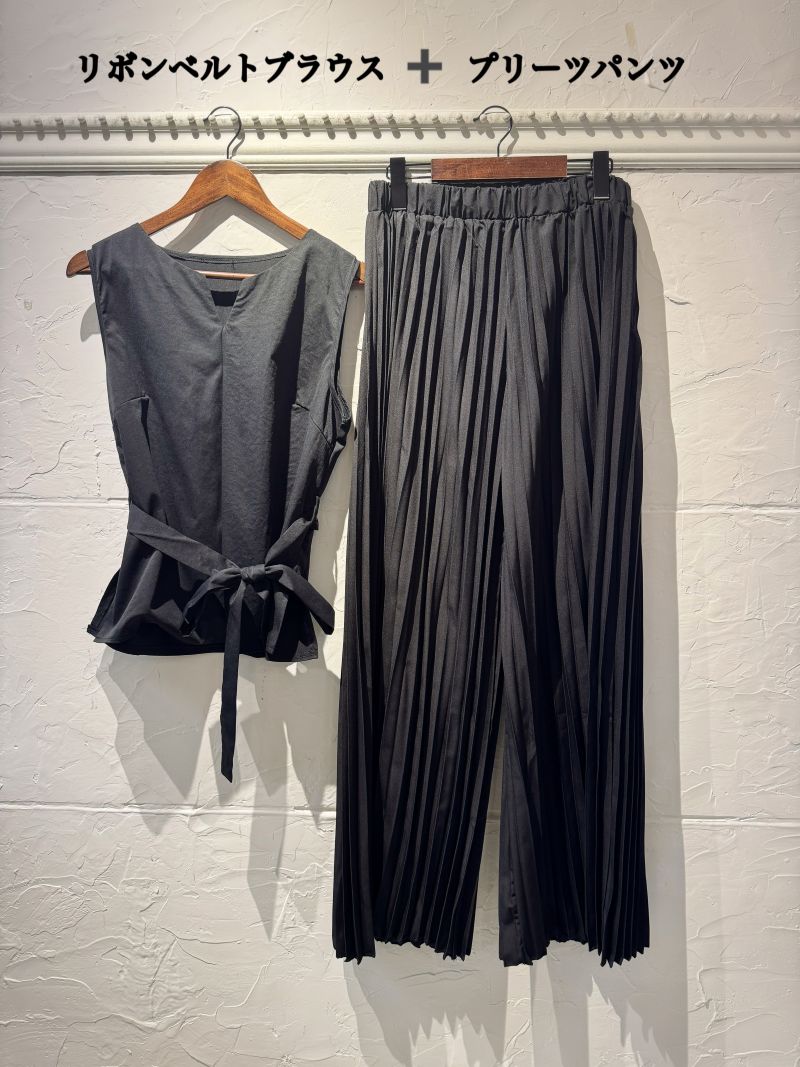 プリーツパンツSetup