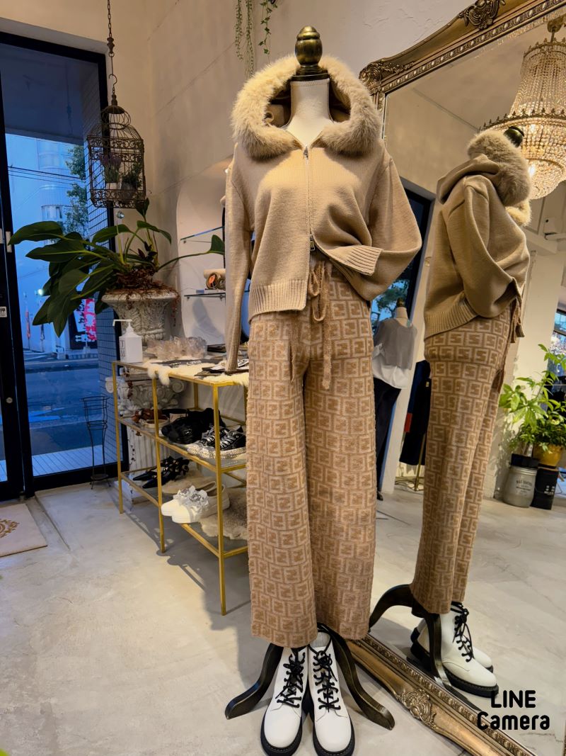 FurフードカーディJacket