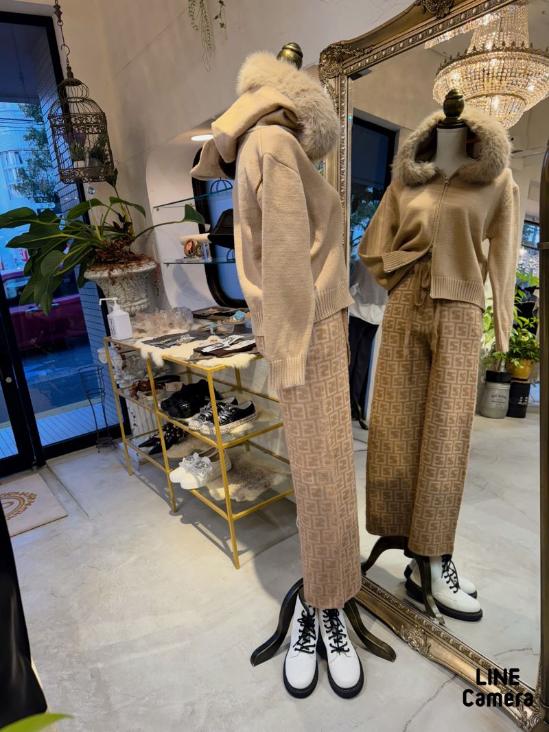 FurフードカーディJacket