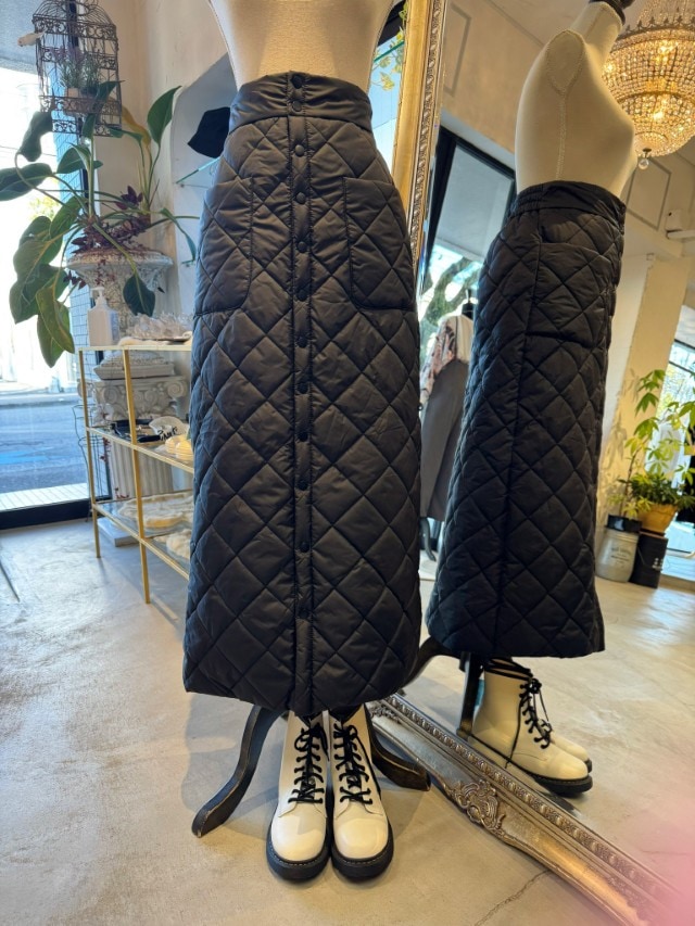 Quiltingマキシスカート