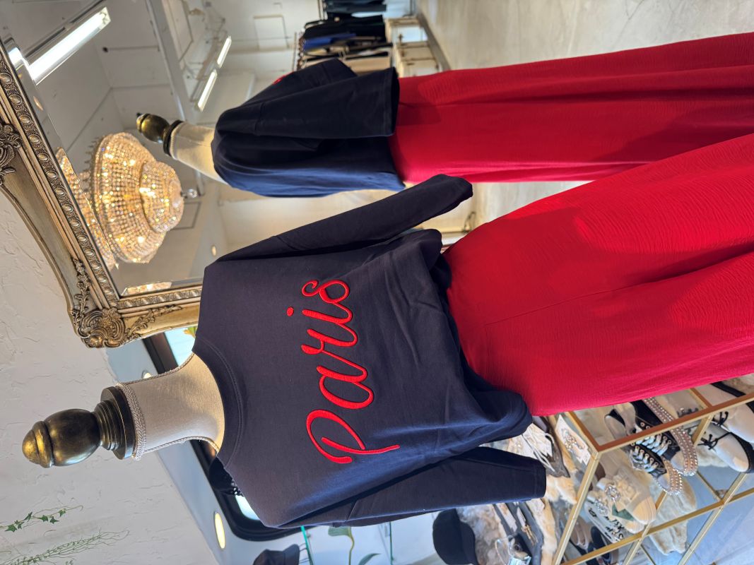 EmbroidLogoスウェットTシャツ