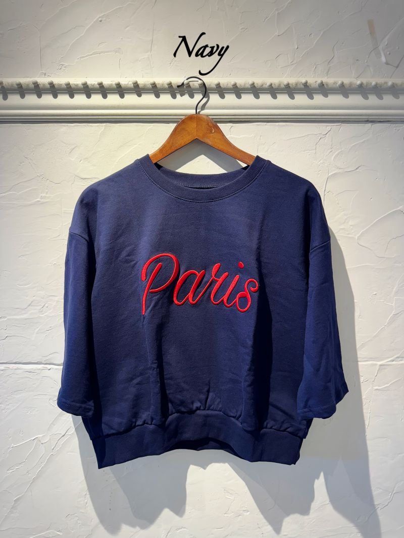 EmbroidLogoスウェットTシャツ