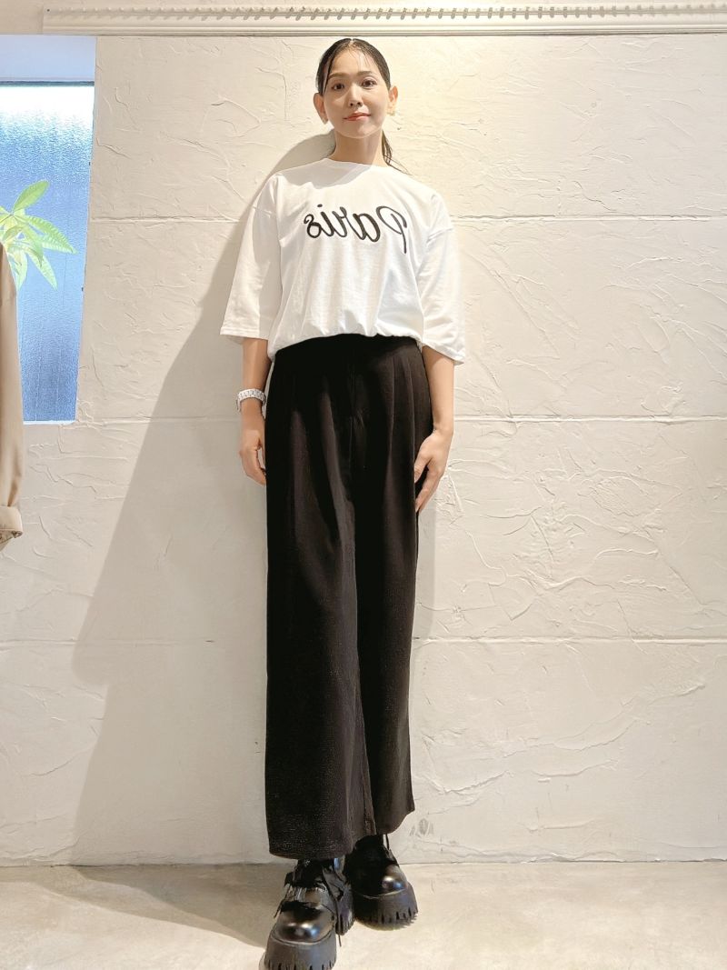 EmbroidLogoスウェットTシャツ