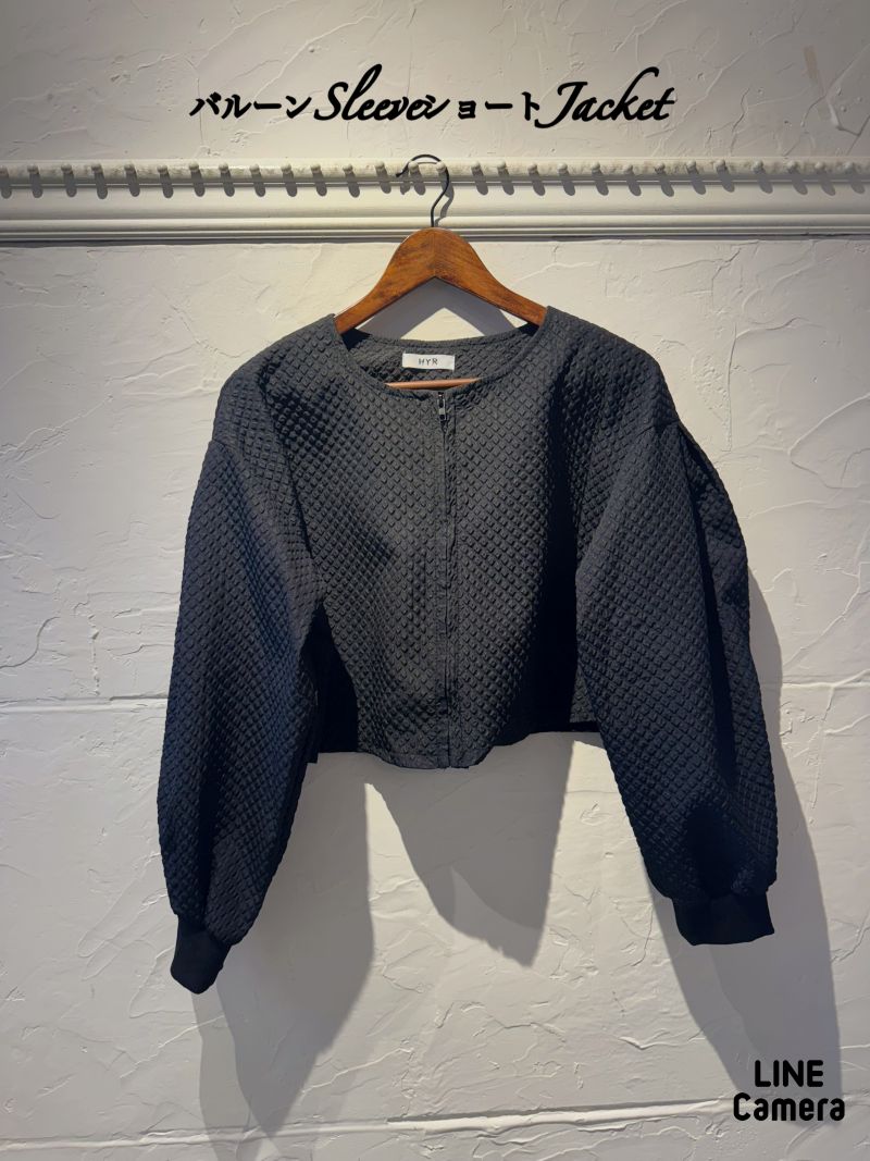 バルーンSleeveショートJacket