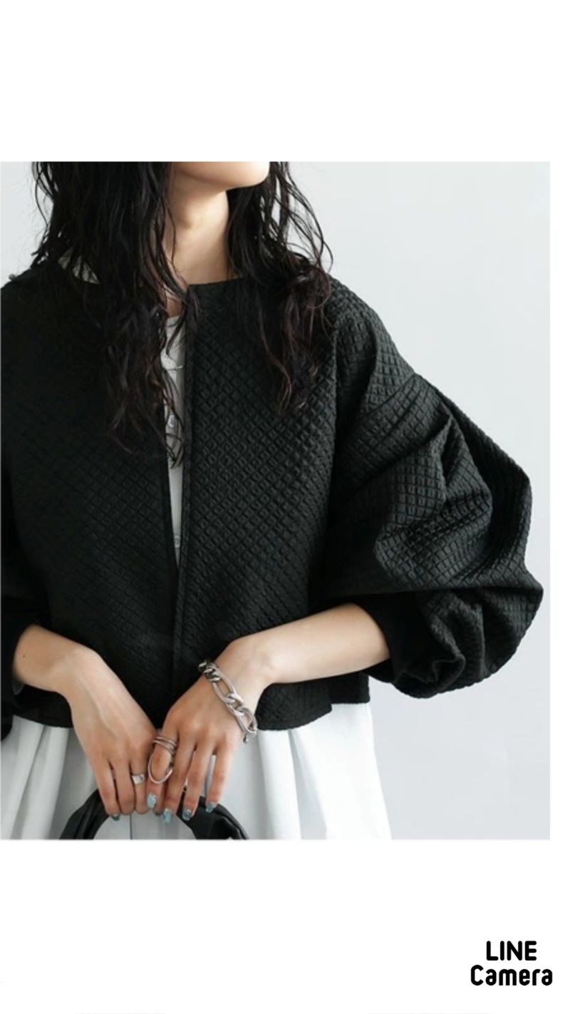 バルーンSleeveショートJacket