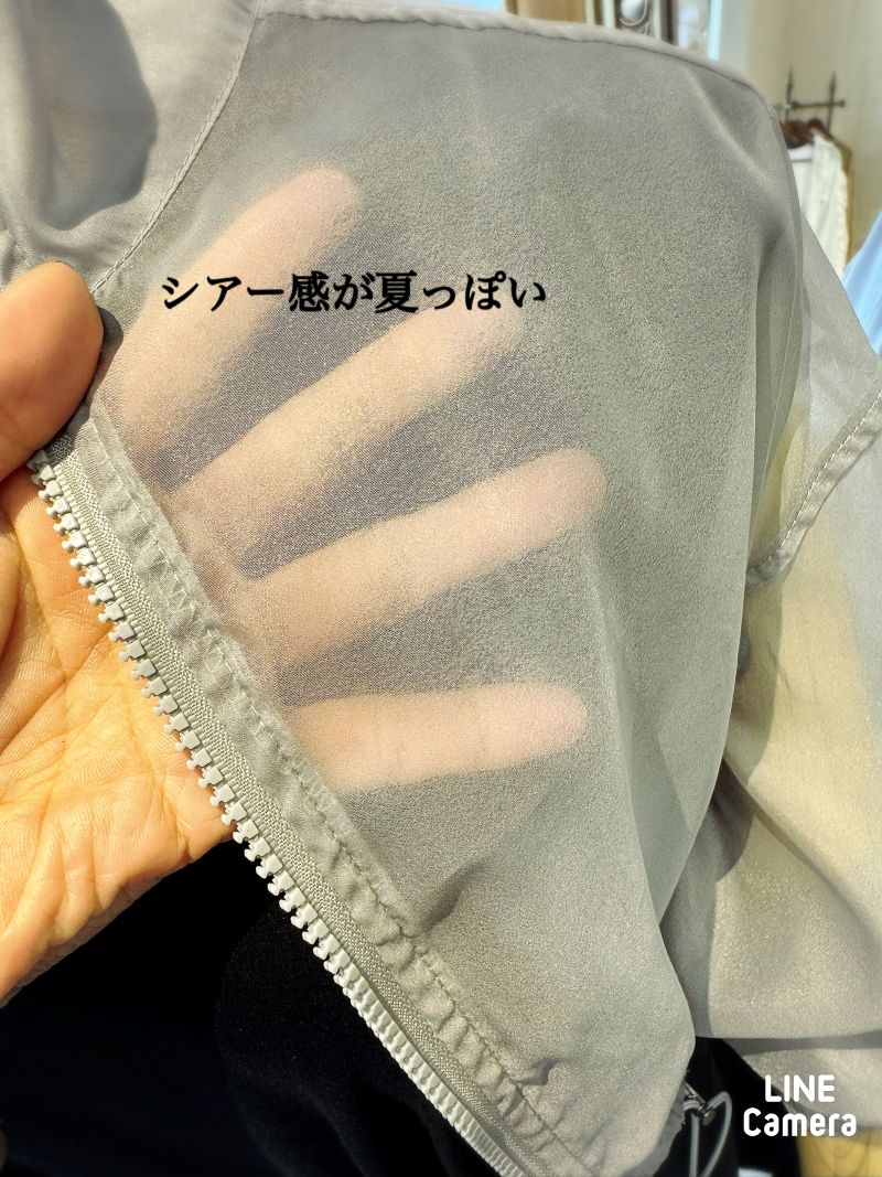 ChiffonシアーJacket