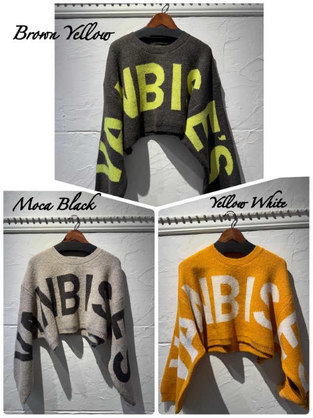 LetterDezignショートニット