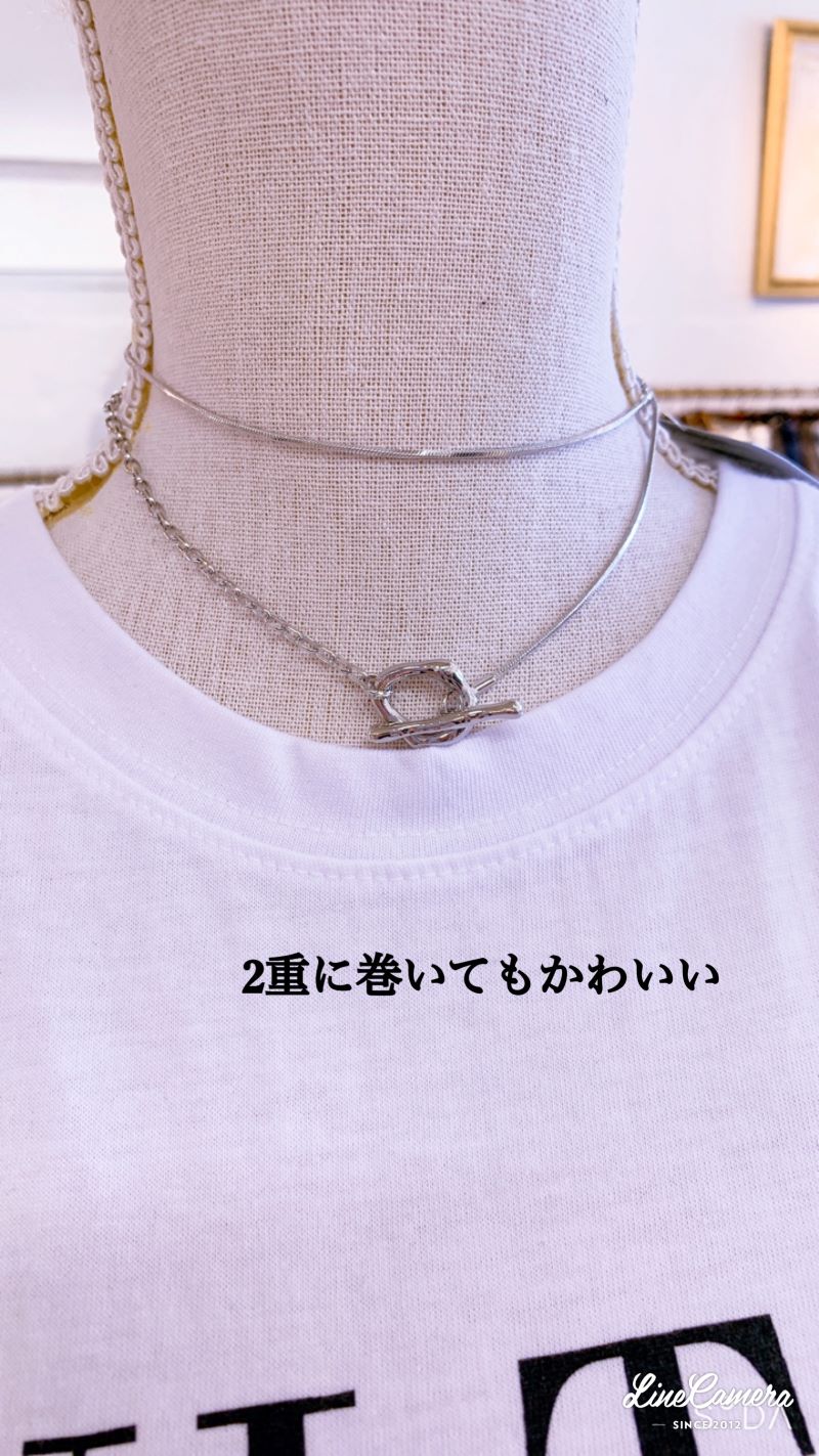 Circle in Chainネックレス