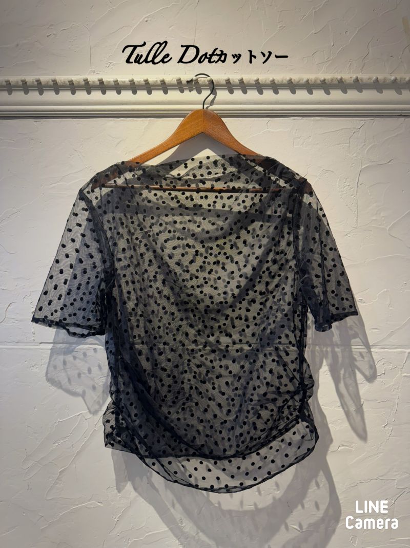 Tulle Dot　カットソー
