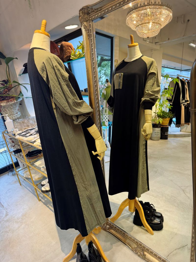 SchemeColorZipperPocketワンピース