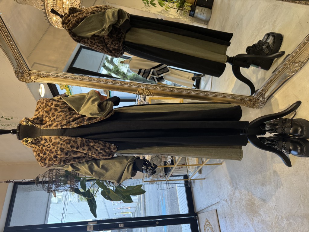 SchemeColorZipperPocketワンピース