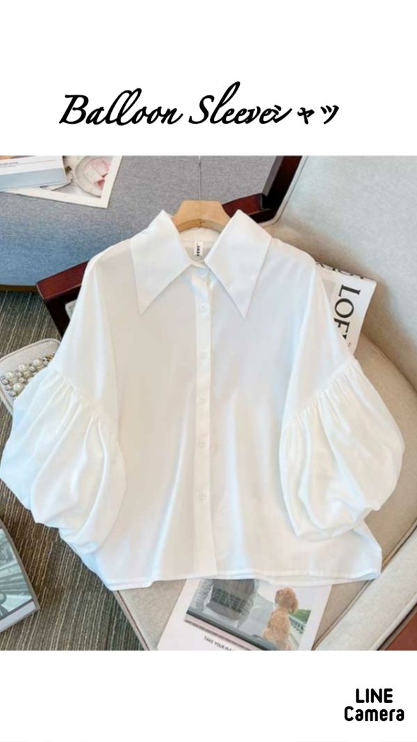 BaloonSleeveシャツ